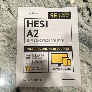 NEW Smart Edition Hesi a2 Practice Test Book